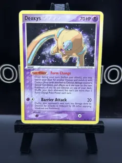 Pokemon Card DEOXYS 18/107 Regular Rare EX DEOXYS - Image 2