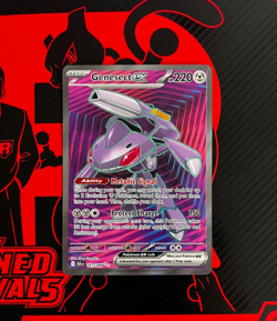 Genesect EX 161/086 Black Bolt Pokemon TCG English 10.5 Full Art Ultra Rare B&W - Image 5