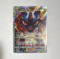 Pokemon Lucario VSTAR SWSH291 Promo Full Art Holo Sword & Shield Card 270 HP - Image 1