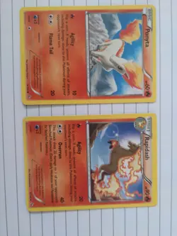 Pokemon Tcg Flashfire Ponyta And Rapidash Pair Of Cards - Image 1