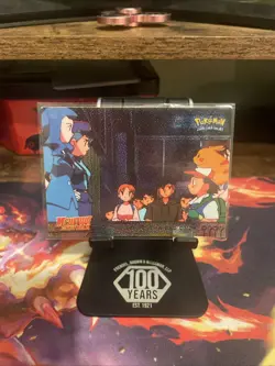 Pokemon Topps Movie card HOLO /Black label/ no.15 "The Tempest - A Bad Omen" - Image 1