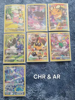 Pokemon 40 Card Lot All Hits CHR AR V VMAX Reverse Holos Korean NM - Image 2