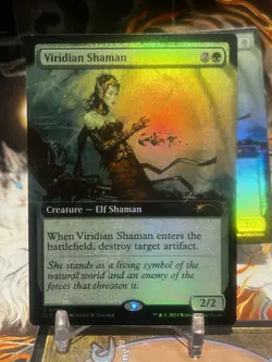 MTG | Viridian Shaman (Extended Art) [Secret Lair] ✨FOIL✨ - Image 1