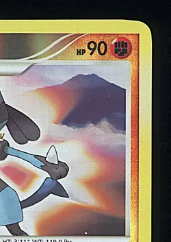 LUCARIO 2007 Pokemon Diamond & Pearl Reverse Holo #6 - LP/NM - Image 4