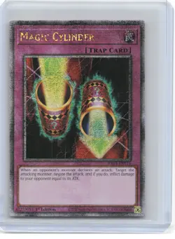 2023 Yu-Gi-Oh! TCG—Magic Cylinder #RA03-EN115—QCSR Foil 1st Edition - Image 1