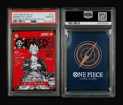 2025 One Piece Magazine Vol.20 Promo Monkey D Luffy Japanese card PSA10 - Image 2