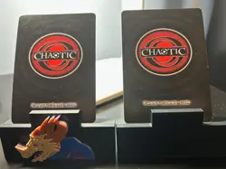 CHAOTIC RARE SKORBLUST AND ZAPETUR CARDS - Image 2