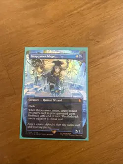 Snapcaster Mage (Borderless) (Chocobo Track Foil) Commander: Final Fantasy Foil - Image 3