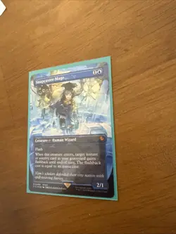 Snapcaster Mage (Borderless) (Chocobo Track Foil) Commander: Final Fantasy Foil - Image 5