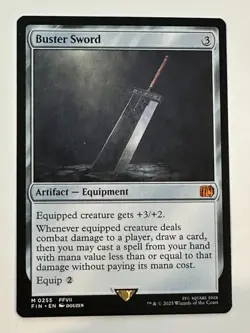 MTG Buster Sword Final Fantasy NM - Image 1
