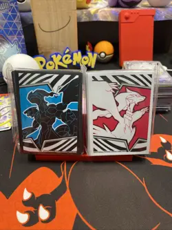 Black Bolt & White Flare Elite Trainer Box ETB Sleeve Set - Pokemon TCG 2025 - Image 1