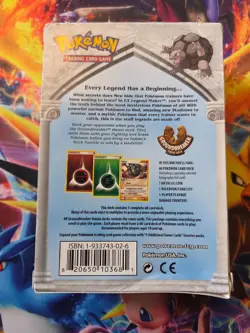Pokemon Groundbreaker Theme Deck ex Legend Maker **Box and papers ONLY - Image 2