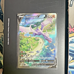 Aerodactyl V (Alternate Full Art) 180/196 Swsh11: Lost Origin Holo Pokemon - Image 1