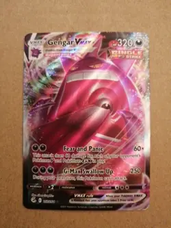 Gengar VMAX 157/264 - Fusion Strike Ultra Rare Pokemon TCG LP - Image 1