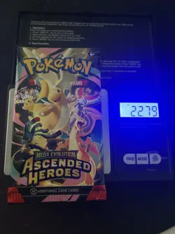 Extremely Heavy 22.79g Pokemon Ascended Heroes Booster Pack Potential God PackU! - Image 1