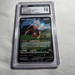 2022 Pokemon Silver Tempest Trainer Gallery TG12/TG30 Kricketune V Holo CGC 10 - Image 1