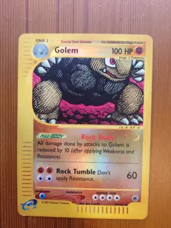 Pokemon Golem Expedition Reverse Holo 49/165 LP-MP - Image 1