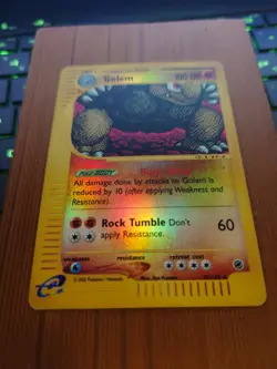 Pokemon Golem Expedition Reverse Holo 49/165 LP-MP - Image 2