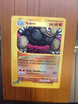 Pokemon Golem Expedition Reverse Holo 49/165 LP-MP - Image 3