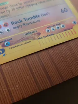 Pokemon Golem Expedition Reverse Holo 49/165 LP-MP - Image 5