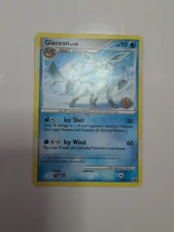 Glaceon 20/100 Pokemon Countdown Calendar Snowflake Stamp Promo Eng Pokemon - LP - Image 2
