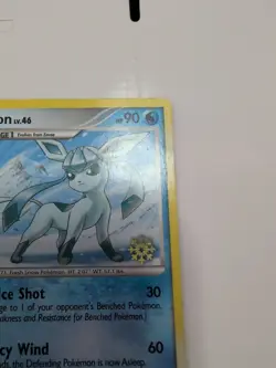 Glaceon 20/100 Pokemon Countdown Calendar Snowflake Stamp Promo Eng Pokemon - LP - Image 4