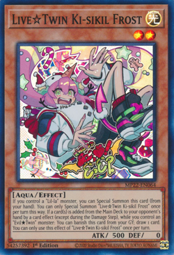 [SUPER RARE] YuGiOh - Live Twin Ki-sikil Frost - NM/M MP22-EN064 1st Ed - Image 1