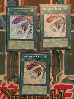 3x (NM) Evolution Burst - HA01-EN030 - Secret Rare - 1st Edition YuGiOh - Image 1