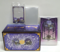 Yugioh Quarter Century Trinity Orcust Keychain & Storage & Clear Card Sleeve - Image 1