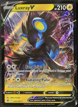 Luxray V 050/189 Swsh10: Astral Radiance Holo - Pokemon Card - Image 1