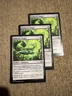 3x Stalactite Dagger Lorwyn Eclipsed Regular - Image 1