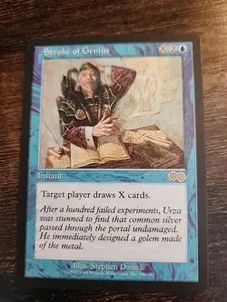 Stroke of Genius Urza's Saga Regular - Image 1