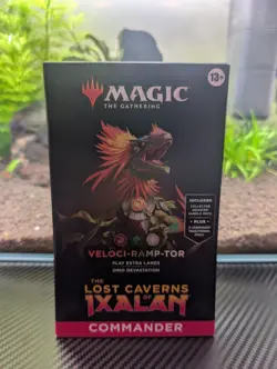 MTG: Lost Caverns Of Ixalan Commander Deck - Veloci-Ramp-Tor Factory Sealed - Image 2