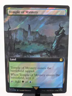 Temple of Mystery Extended Art Surge Foil Doctor Who Foil #1119 - MTG - Image 1
