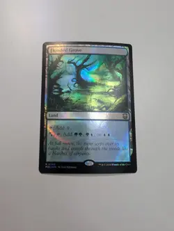 MTG - Flooded Grove (Ripple Foil) - Commander: Modern Horizons 3 NM/M Condition - Image 1