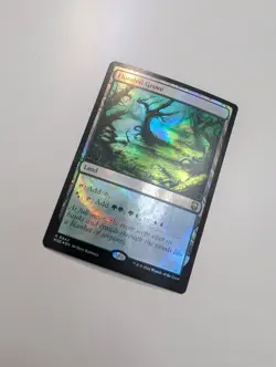 MTG - Flooded Grove (Ripple Foil) - Commander: Modern Horizons 3 NM/M Condition - Image 2