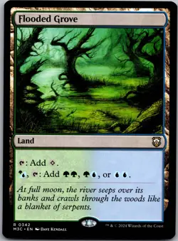 Flooded Grove (Ripple Foil) R Commander: Modern Horizons 3 342 NM - Image 1