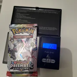 Prismatic Evolutions Booster Pack Pokemon - Heavy Pack 22.8g - Image 1
