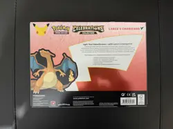 Pokemon TCG: Celebrations 25th Anniversary- Lance's Charizard V Box~ Sealed - Image 2