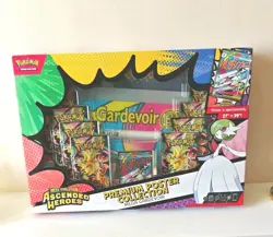 Pokemon TCG: Ascended Heroes Premium Poster Collection Mega Gardevoir EX 🆕 - Image 1
