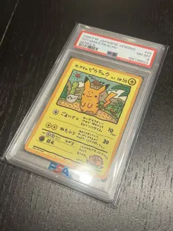 No Reserve PSA 8 1998 Pokemon Japanese Vending Series #25 Ooyama's Pikachu RARE - Image 4
