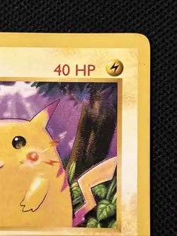 Pokemon Pikachu (Red Cheeks) 058/102 (Shadowless) (Never Played) *Near Mint* - Image 4