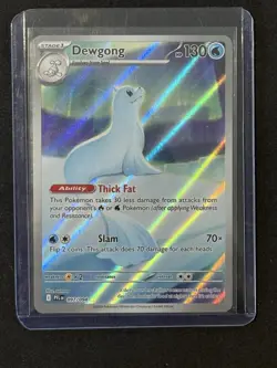Dewgong 97/94 Full Art Rare Pokemon Mega Evolution Phantasmal Flames NM - Image 1