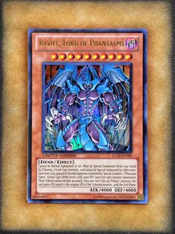 Yugioh Raviel, Lord of Phantasms LC02-EN003 Ultra Rare Limited Edition NM - Image 1