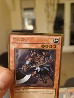 Yu-Gi-Oh! TCG Mezuki Gold Series 3 GLD3-EN018 Limited Gold Rare NM - Image 2