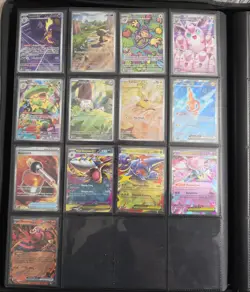 Phantasmal Flames Bundle Pokemon TCG Illistration rares/full arts/ex 13 cards NM - Image 1