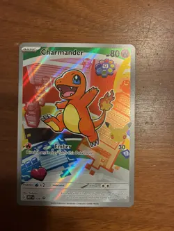 Pokemon Charmander First Illustration Promo Card 038 MEP 2026 - Image 1
