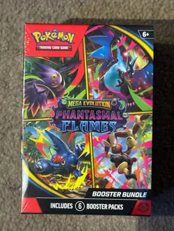 Pokemon TCG: Mega Evolution Phantasmal Flames Booster Bundle | TRUSTED SELLER - Image 1