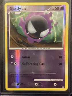 Gastly 64/99 Arceus Reverse Holo 2009 Pokemon TCG LP - Image 1