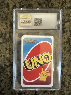 Eevolutions (2019) - Pokemon Pocket UNO - +4 Black - CGC Mint 9 - Image 2